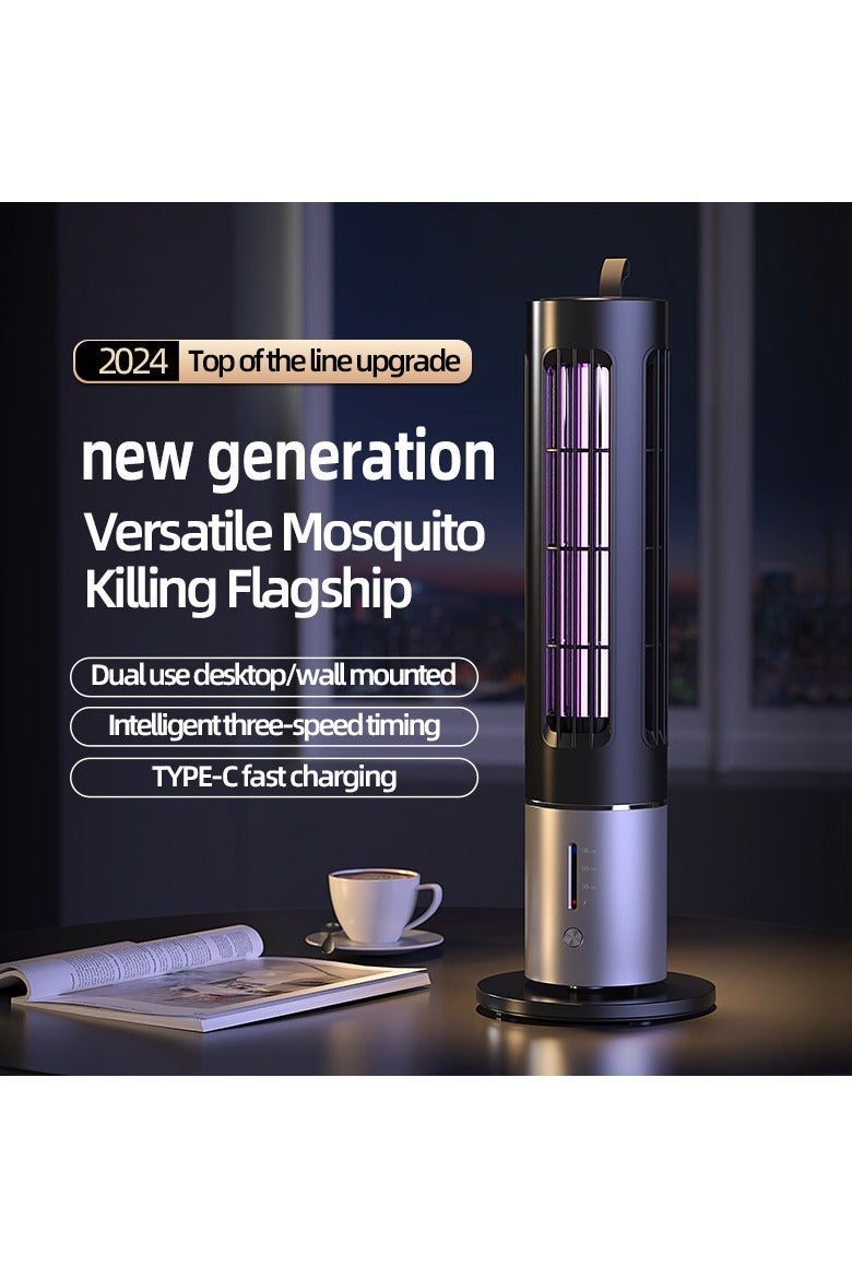 مصباح جديد متعدد الوظائف لقتل البعوض نوع الصدمة الكهربائية المنزل في الهواء الطلق الدعم المحمول نوع ج الشحن - Image 1