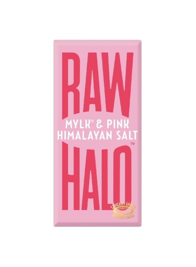 Milk Chocolate, Pink Himalayan Salt - 70g, UK