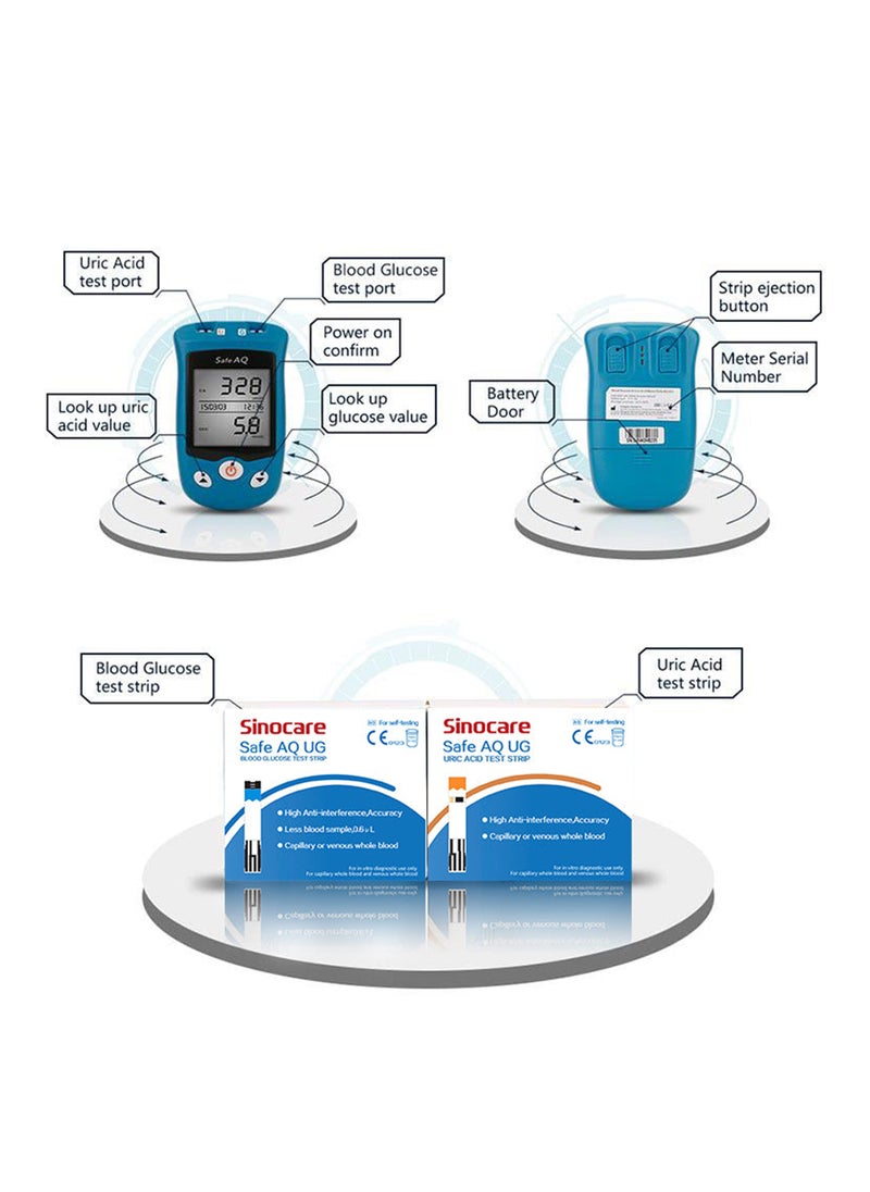 SINOCARE - Blood Glucometer Device - Image 1