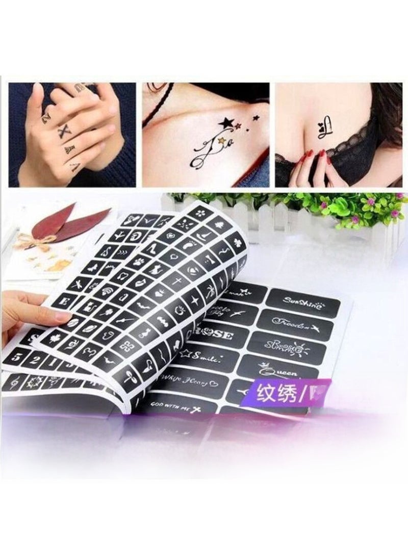 Generic - Semi-Permanent Tattoo Stencil Book Korean Style - Image 1