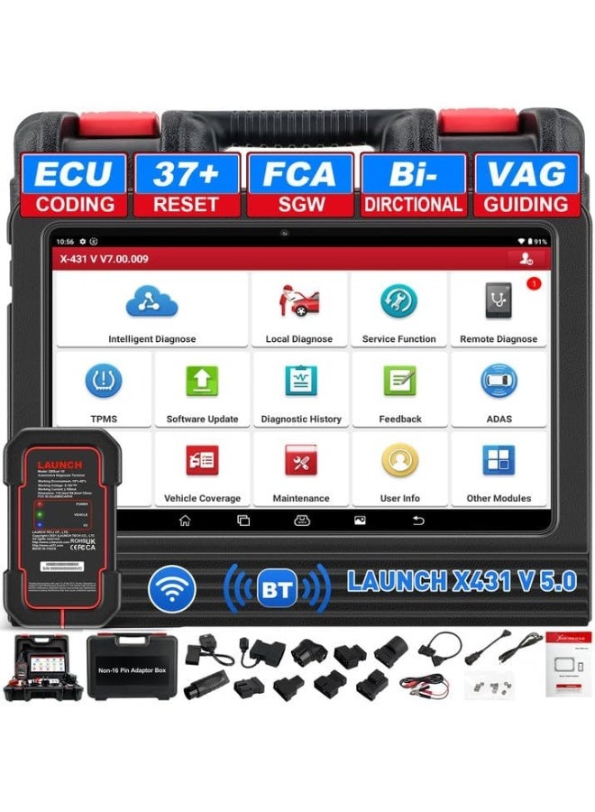 Launch LAUNCH X431 V (X431 Pro) Bi-Directional OBD2 Diagnostic Device  - Image 1