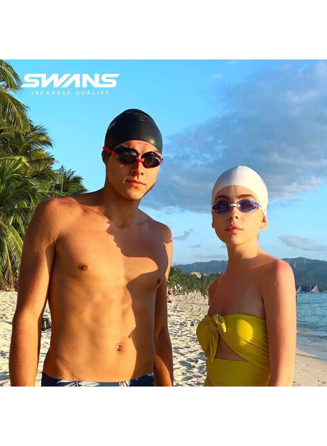 Speed Vision Suan Swimming Cap For Men And Women, Silicone Waterproof, Comfortable, Non-binding, Long Hair Protection, Ear Protection, Swimming Equipment, Sa18-4d, Extra Large, White - Image 4