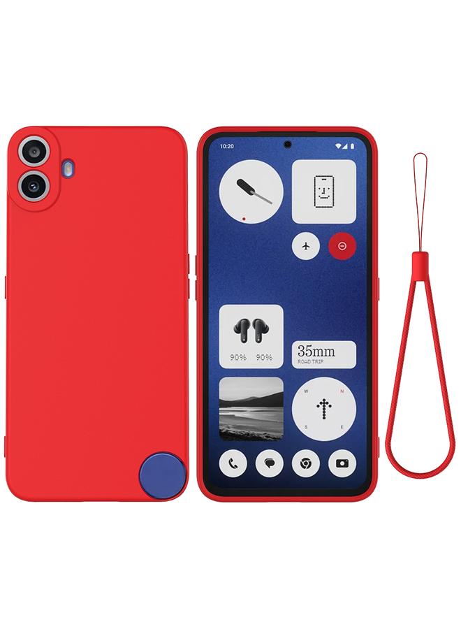 S-TOP Case For Nothing CMF Phone 1 Pure Color Liquid Silicone Shockproof Phone Case - Image 1