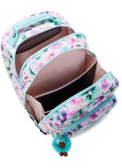 kipling Class RoomLarge backpack (with laptop protection)Aqua Blossom -I70907EC  - Image 3