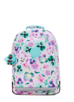 kipling Class RoomLarge backpack (with laptop protection)Aqua Blossom -I70907EC  - Image 1