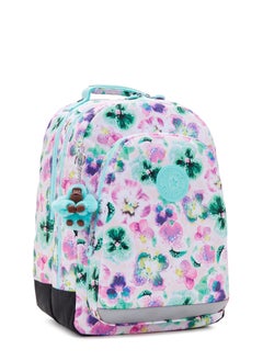 kipling Class RoomLarge backpack (with laptop protection)Aqua Blossom -I70907EC  - Image 4