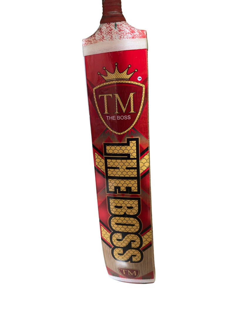 مضرب كريكت TM The Boss مصنوع يدويًا من جوز الهند - Image 3