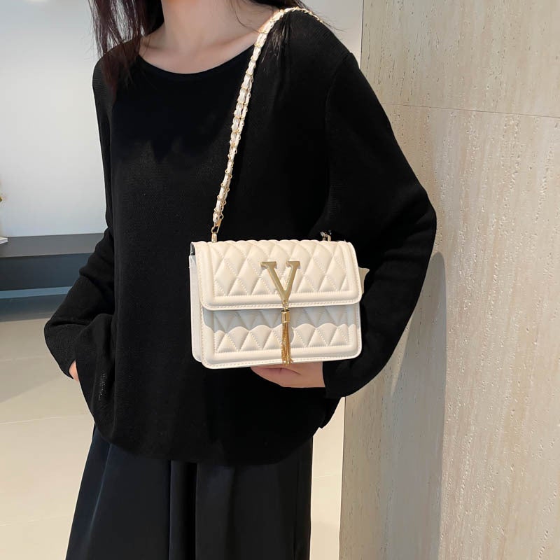Beautiful Casual Shoulder Crossbody Bag Women'S This Year'S Popular Fashion Western Style Small Square Bag Korean Women'S Bag - Image 5