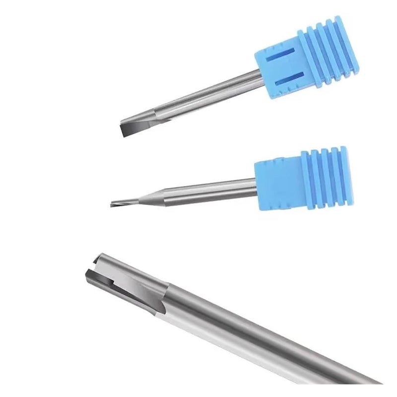 مطحنة نهاية الماس PCD 1 2 فلوت كروية النهاية عالية الشعاع تشطيب مرآة R6x6Cx12Dx75Lx2F أداة قطع الطحن CNC - Image 1