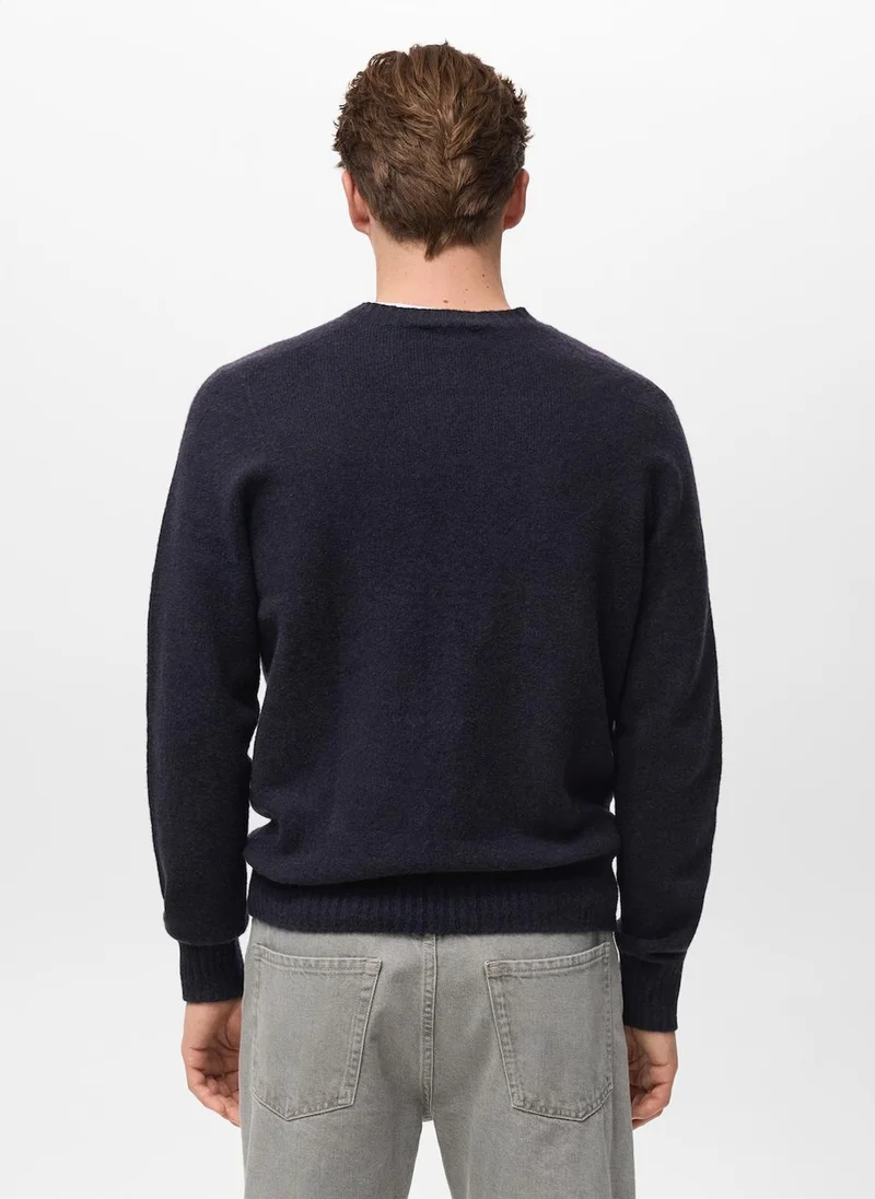 مانجو مان Knitted wool blend sweater