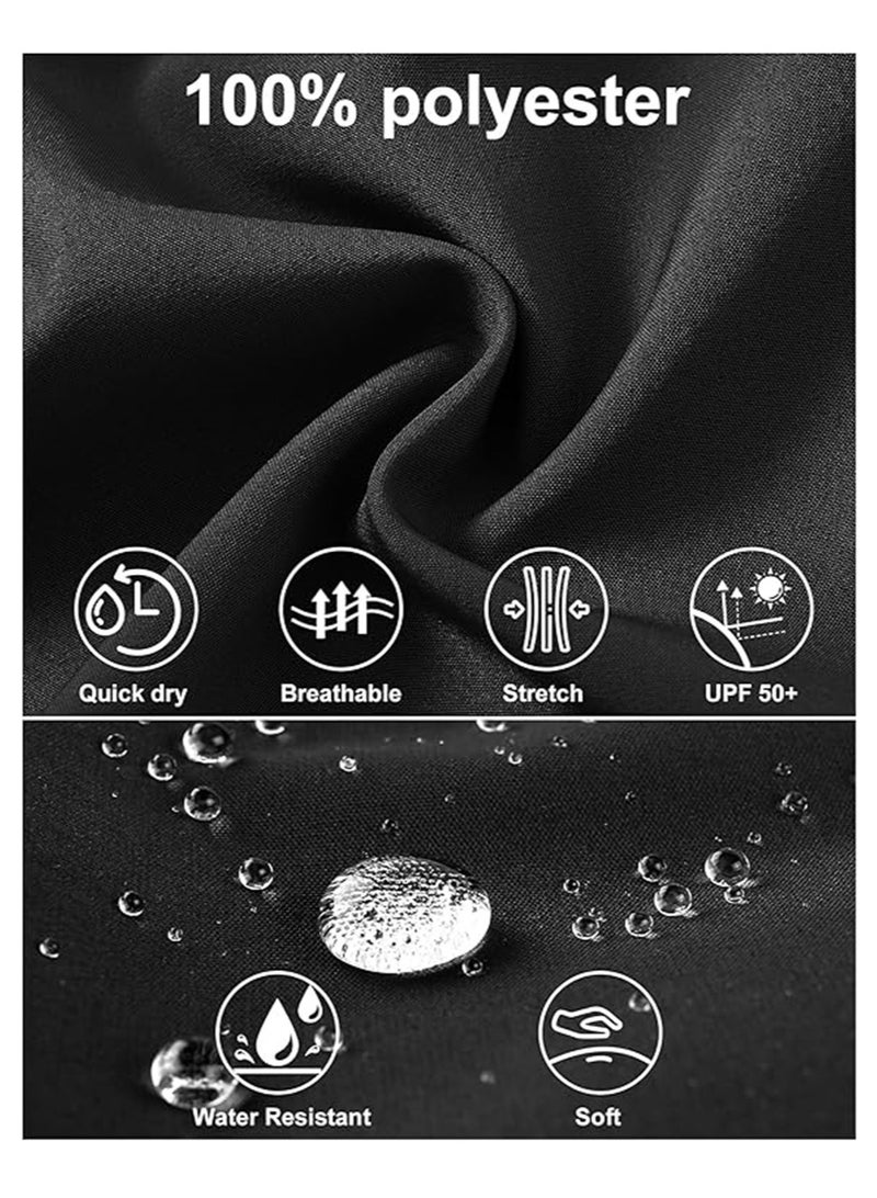 Generic 3 Pack Mens Shorts Athletic Gym Mens Workout Shorts Black Quick Dry Basketball Shorts Tennis Shorts For Men With Pockets For Running Jogging Casual Activewear Size XL  - Image 3