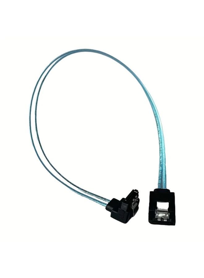 SATA Data And Power Cable 7 Pin 180 90 Degree Bend Straight For HDD SSD - Image 5