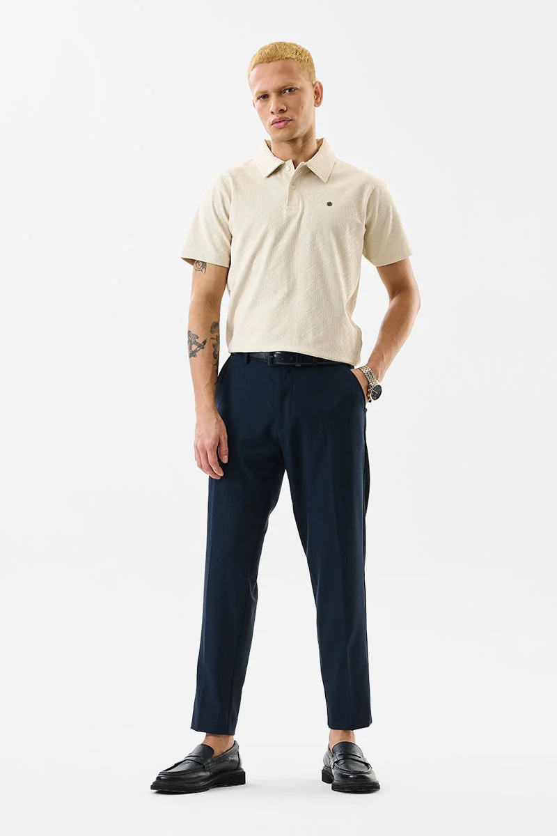 SNITCH بنطلون ضيق بقصة نحيفة مطاطي بتصميم ذاتي