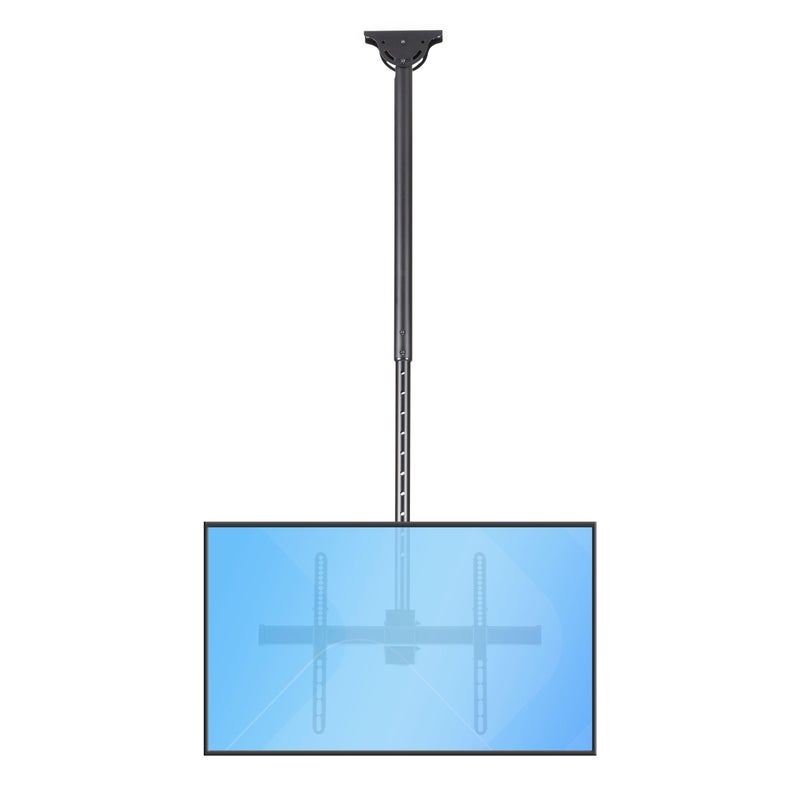 Startech.com StarTechcom TV Ceiling Mount Hanging Single Screen Vesa Mount for 3275 TVsDisplays Height Adjustable Telescopic Pole - Image 2