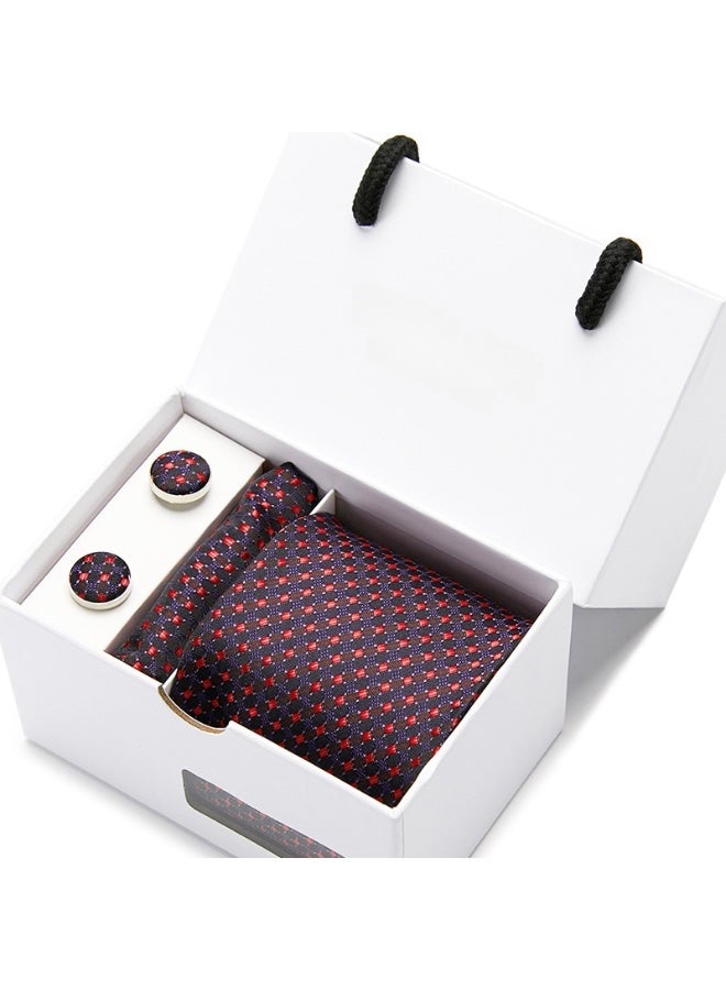 Shougu Men's Business Dress 8cm Tie Gift Box 
