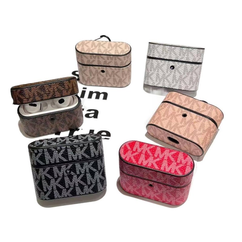 Plastic Protective Case Compatible with AirPods Pro / AirPods 3 / AirPods 1 / 2 with Hard Shell in Black with Scratch Protection and Lightweight Daily Carry - Lilac Ribbon - Image 2