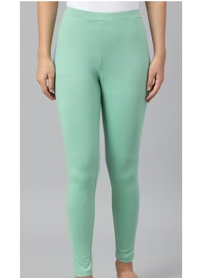IndHeritage Full length comfy cotton leggings - Image 1