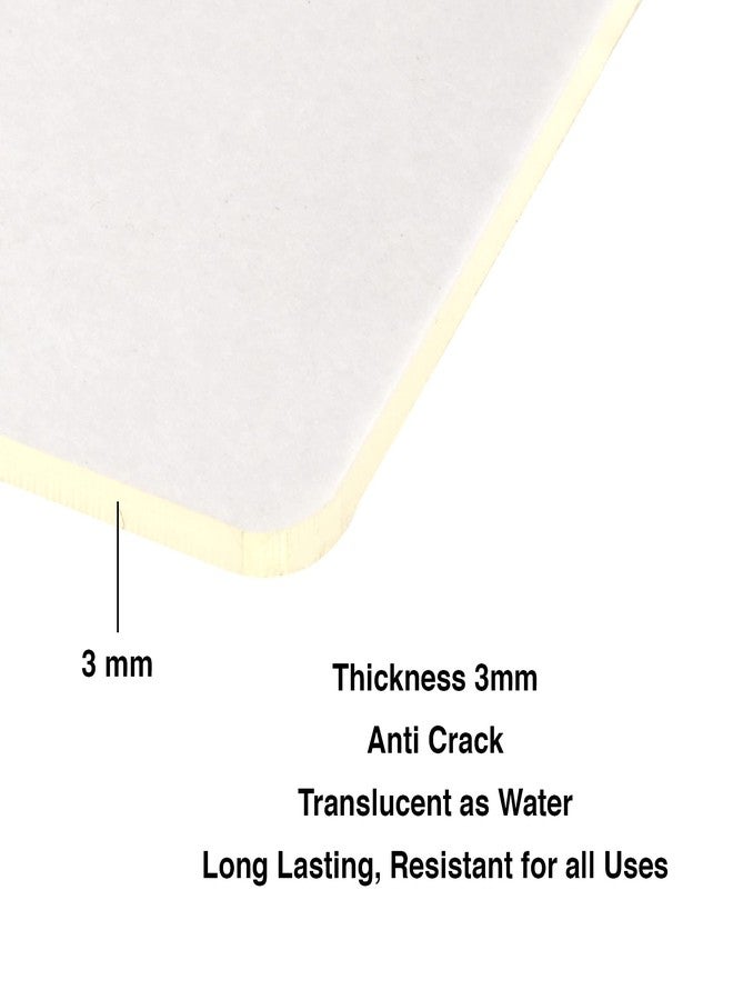 BUZZ COOL Acrylic T Shape Sign holder Double Sided Portrait Perfect for Display frame Menu Ad Table Top Stand for Restaurants Shops Offices QR code (6*4 inch) Pack Of 2 - Image 3