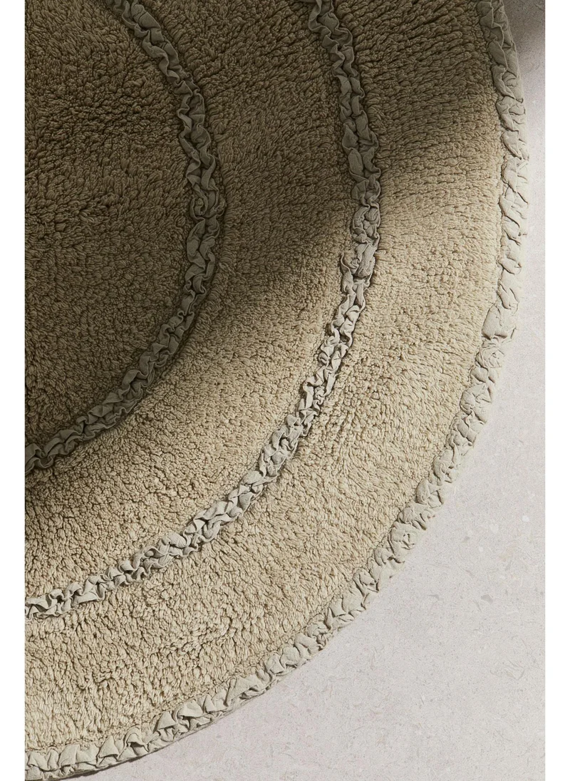 H&M Round cotton bath mat