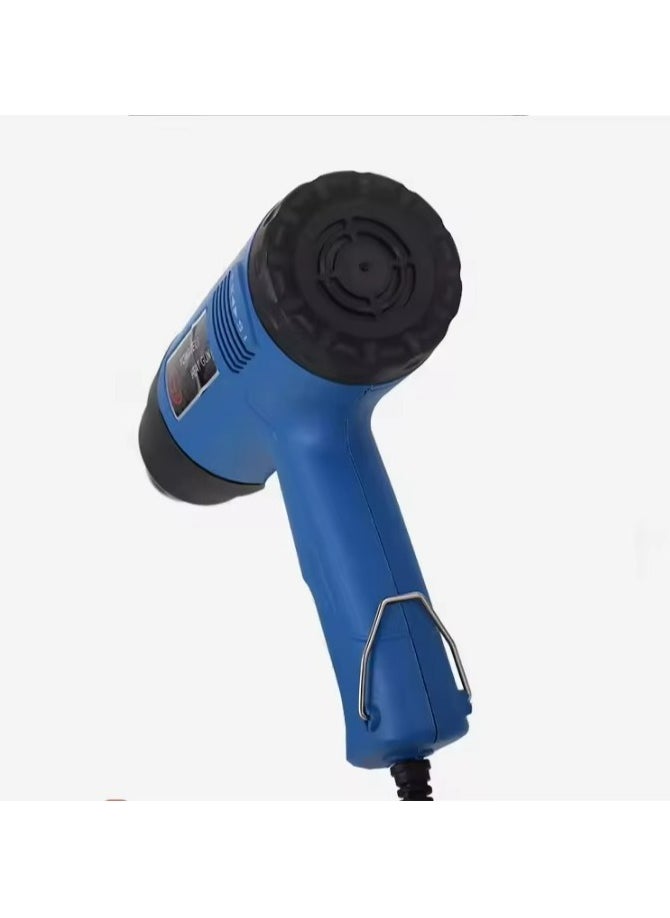 Generic - Electric Heat Gun 220 V Corded Manual Shrink Wrap Heat Gun Machine And Hot Air Adjustable Machine For Shrink Wrapping  Soldering Paint Stripping - Image 1