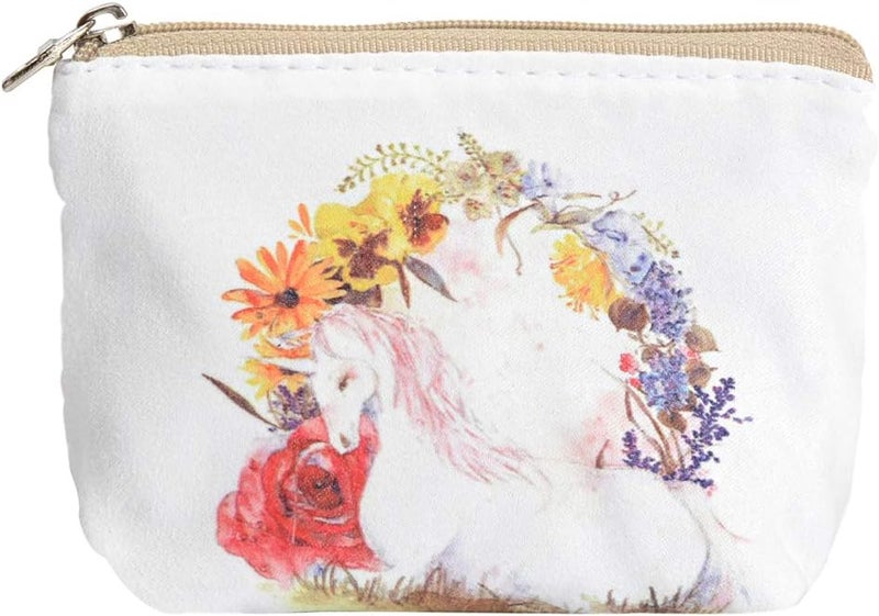 ARRIZO Women and Girls Cute Fashion Coin Purse Wallet Bag Change Pouch Key Holder - Image 1