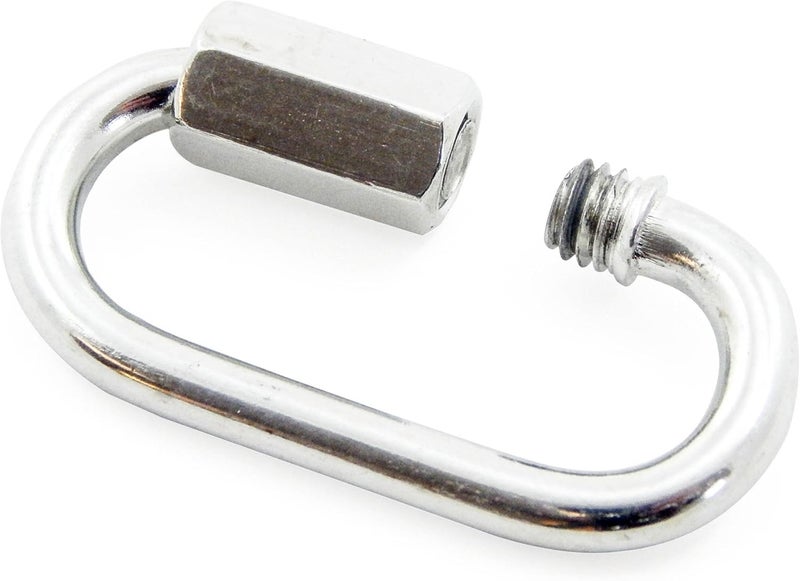 Red Hound Auto 50 Quick Link Chain Cable Strap Connector Rigging 1/8 Inch 3.1mm - Image 4