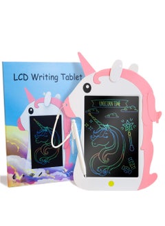 KASTWAVE Unicorn LCD Writing Tablet for Kids 8.5 Inch Doodle Scribbler Pad with Stylus,Painting Board, Magic Board, Birthday Gifts, Drawing Board Educational Toys for 3+ Years Old  - Image 1