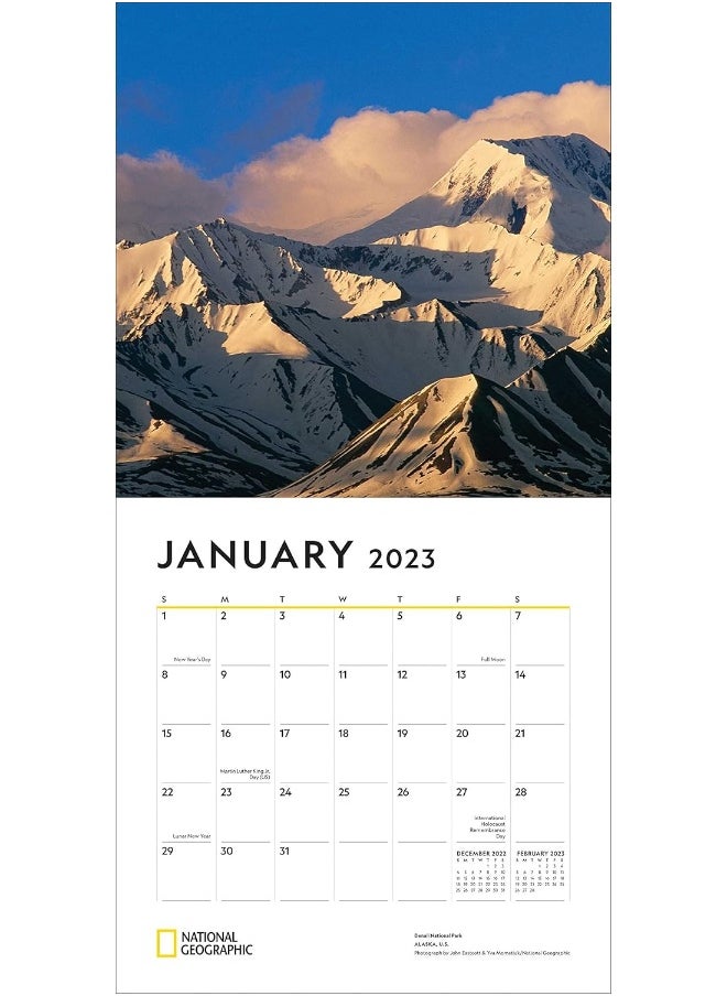 National Geographic: National Parks 2023 Wall Calendar  - Image 2