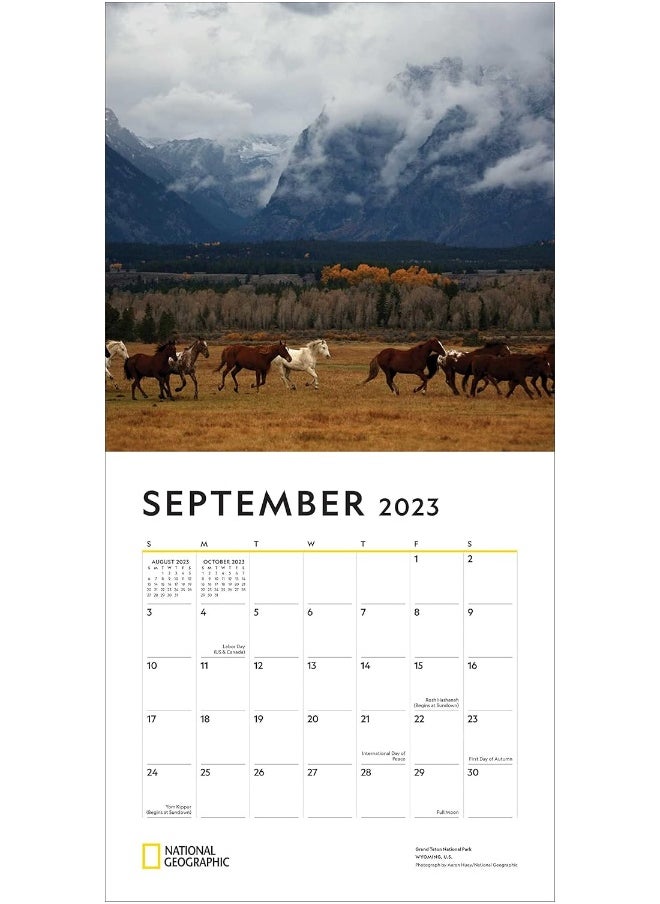 National Geographic: National Parks 2023 Wall Calendar  - Image 1