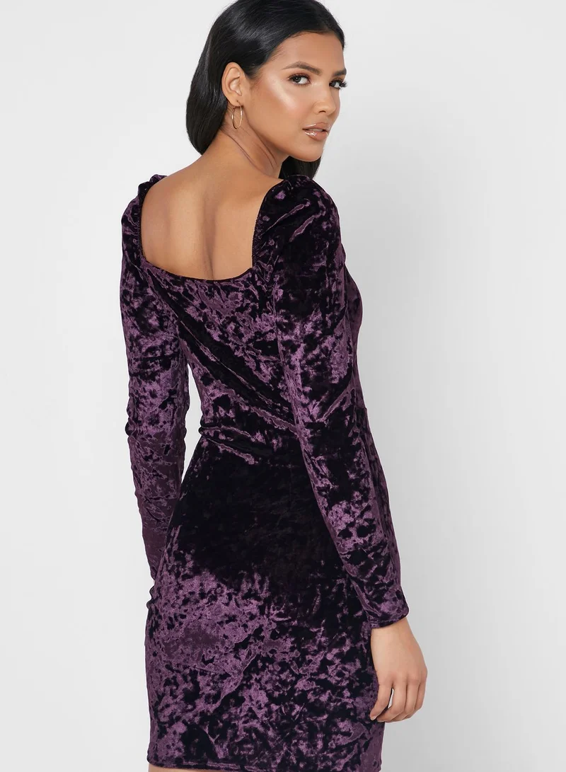 DOROTHY PERKINS Sweetheart Velvet Dress