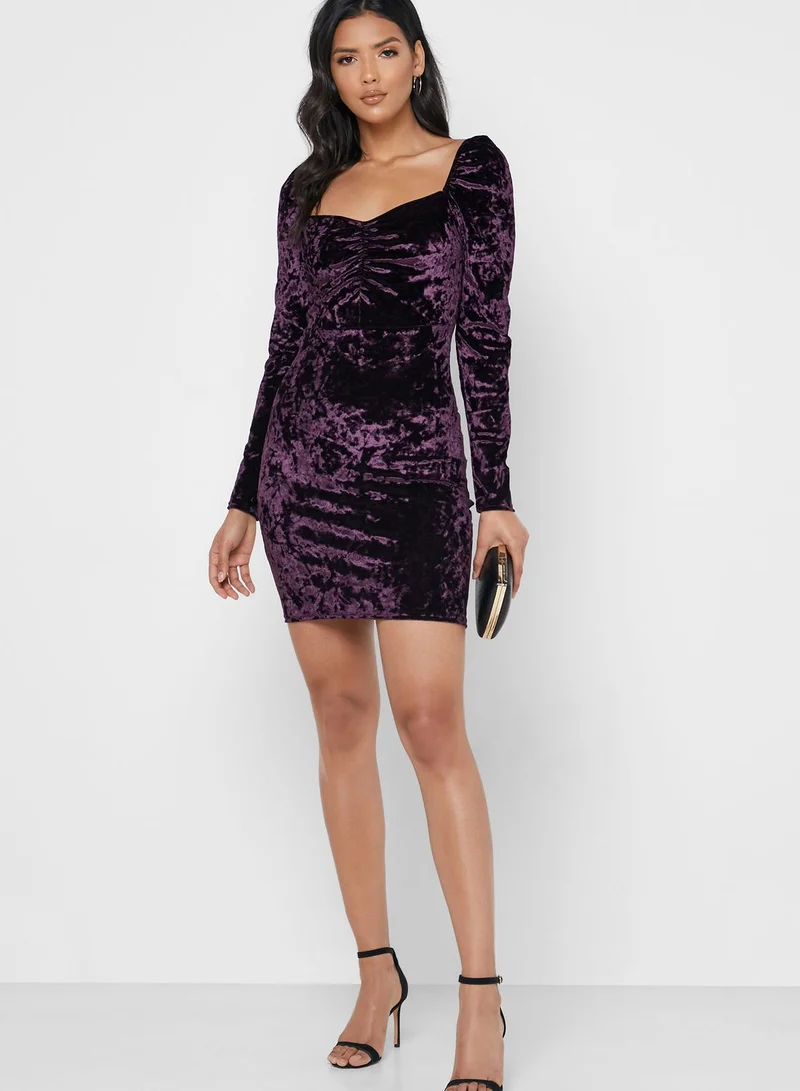 DOROTHY PERKINS Sweetheart Velvet Dress