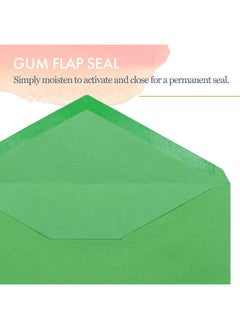 MATICAN Business Envelopes 120Pack 10 Envelopes 4 1/8 X 9 1/2 Inches 6 Colors  - Image 5