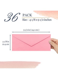 MATICAN Business Envelopes 120Pack 10 Envelopes 4 1/8 X 9 1/2 Inches 6 Colors  - Image 4