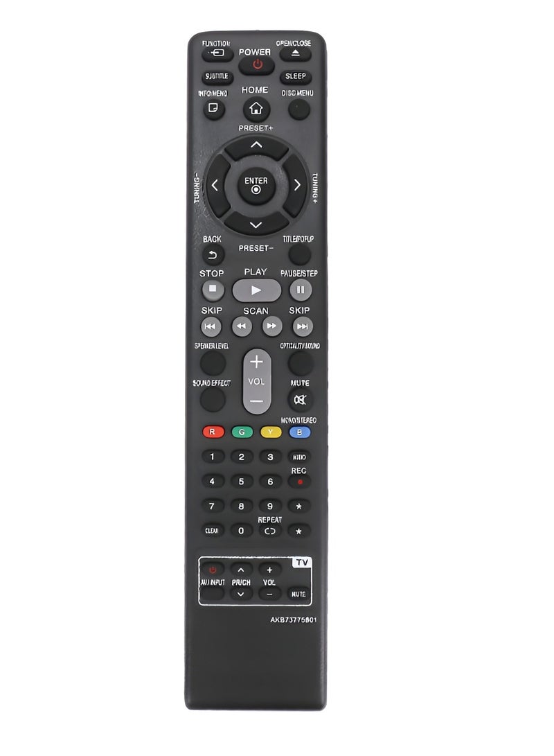Theater Remote Control For LG Blu-ray DISC Home  System DVD Home Theater Model AKB73775801 Projector Remote Compatible with LHB655 S65T1-S S65T1-C S65T1-W BH5140S S54S1-S S54T1-W BH5440P - Image 1