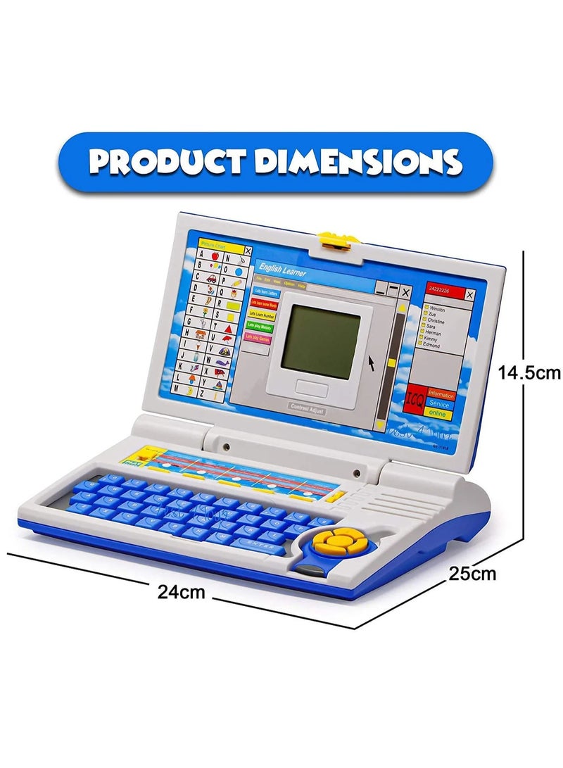 Kids Educational Laptop Toy – Interactive English Learning Computer with Mouse & 20 Fun Activities – Teaches Spelling, Alphabet, Numbers, Music & Educational Games – Early Learning Laptop for Kids, Toddlers & Children – Best Gift for Boys & Girls - Image 5