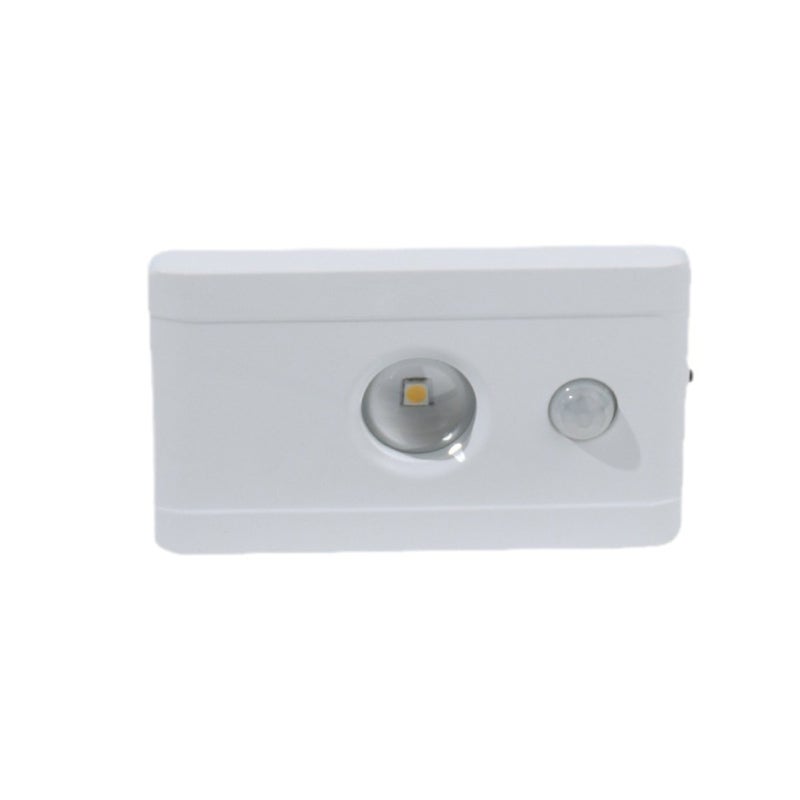 Motion Sensor LED Night Light: White Rechargeable Magnetic Attraction - Intelligent Sensing Compact Design for Bedroom, Wall and Cabinet Use - Image 1