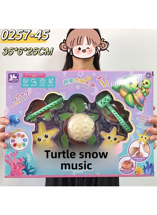 Training Institution Renewal Gift Archaeological Excavation Dinosaur Toy Plaster Doll Handmade DIY Creative Production Toy-Color:Insect Excavation - Image 4