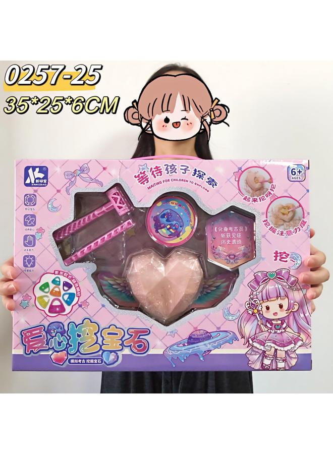 Training Institution Renewal Gift Archaeological Excavation Dinosaur Toy Plaster Doll Handmade DIY Creative Production Toy-Color:Insect Excavation - Image 5