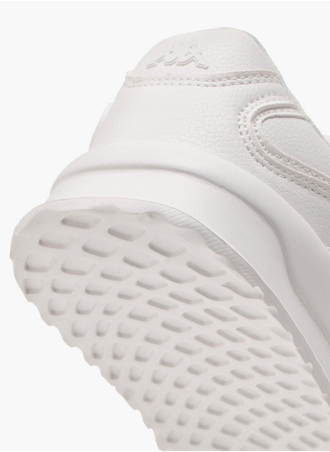 Kappa Boys' Logo Detail School Shoes with Hook and Loop Closure  - Image 5