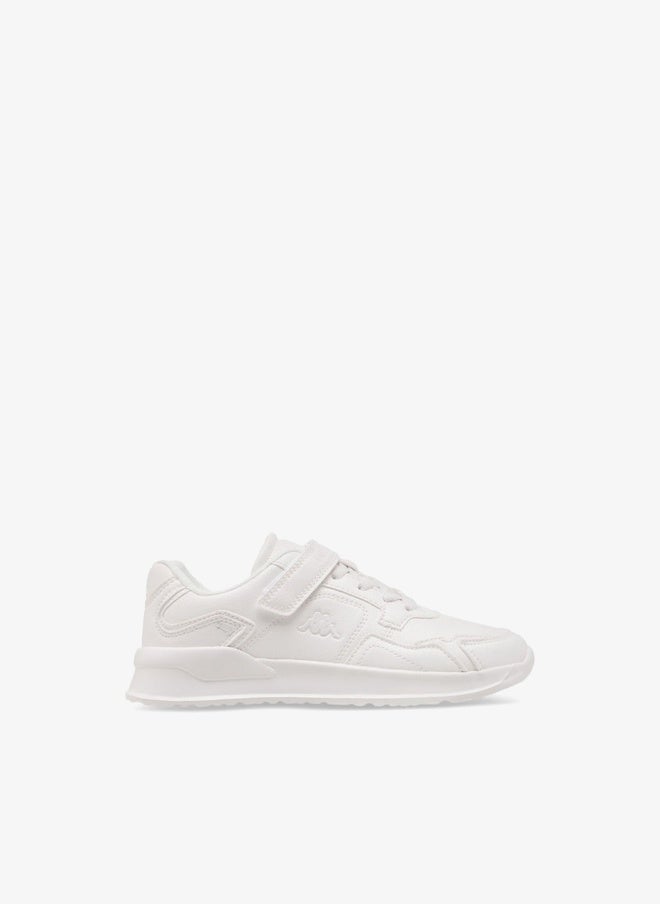 Kappa Boys' Logo Detail School Shoes with Hook and Loop Closure - Image 3