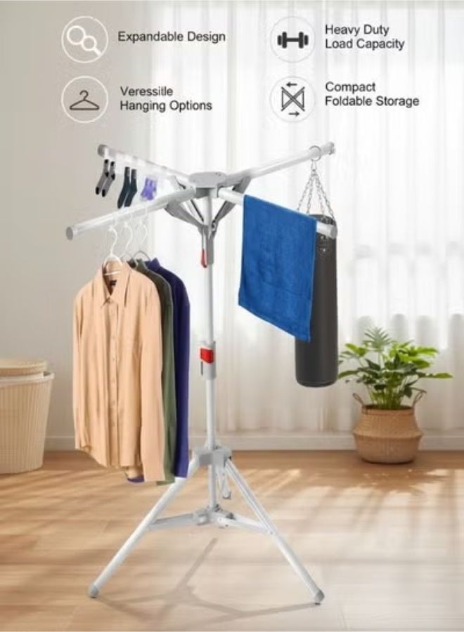 ZEESQUARE Premium Foldable Clothes Drying Stand | Space-Saving Laundry Drying Rack - Image 4
