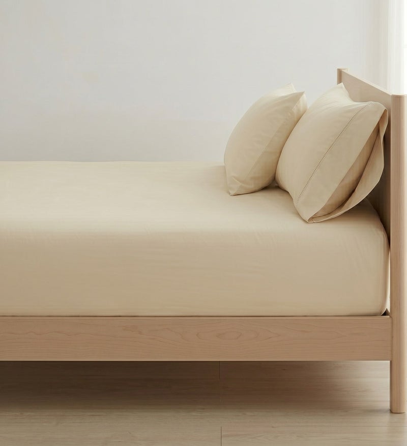 Comfy Creamy Beige Pillowcases Set (2 Pieces) - 50 x 70 cm - Image 3