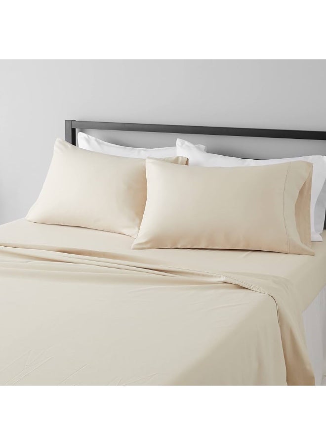 Comfy Creamy Beige Pillowcases Set (2 Pieces) - 50 x 70 cm - Image 4