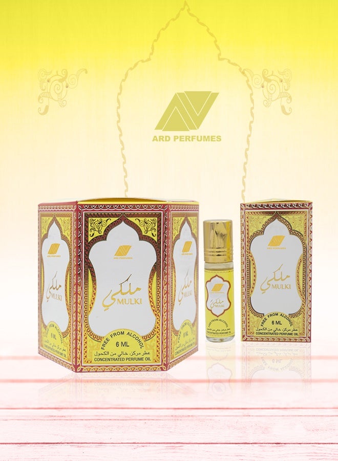 ARD PERFUMES Mulki Roll-on Perfume Oil 6ml (Pack of 6)