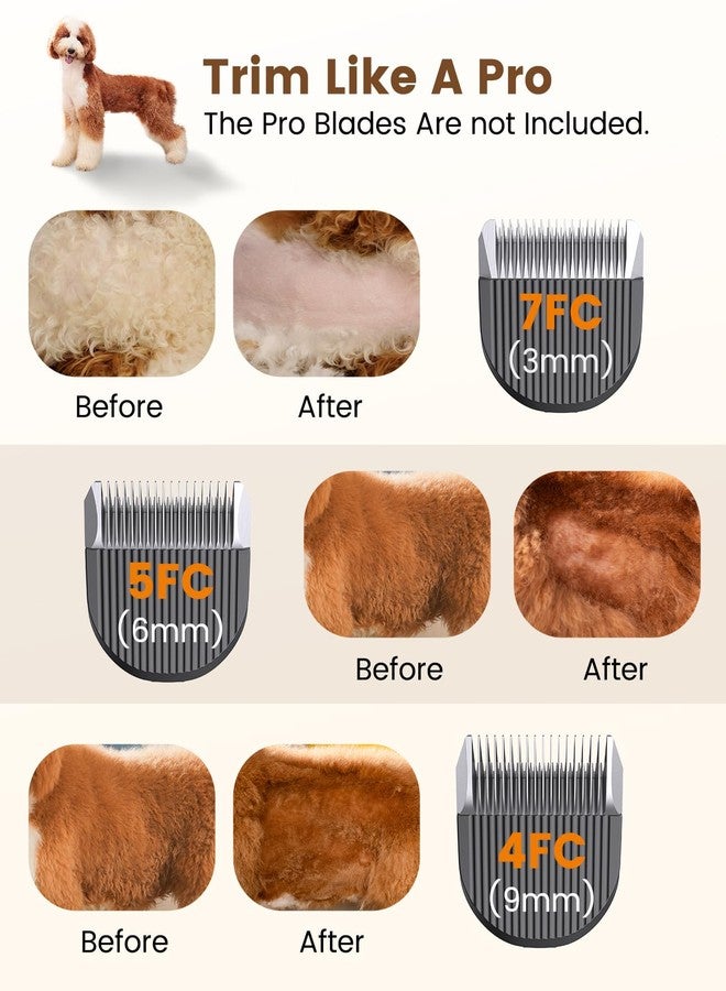 أوني سال شفرات بديلة من ون إز أول لماكينة قص شعر الكلاب DTJ-001 الفضية، 4FC - Image 3