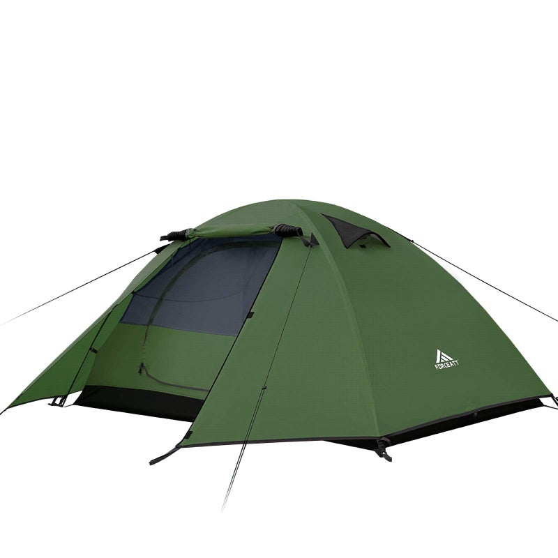 Forceatt 2 Person Camping Tent, Professional Waterproof & Windproof & Pest Proof. Lightweight Backpacking Tent Suitable For Glamping,Hiking, Outdoor, Mountaineering and Travel - Image 1