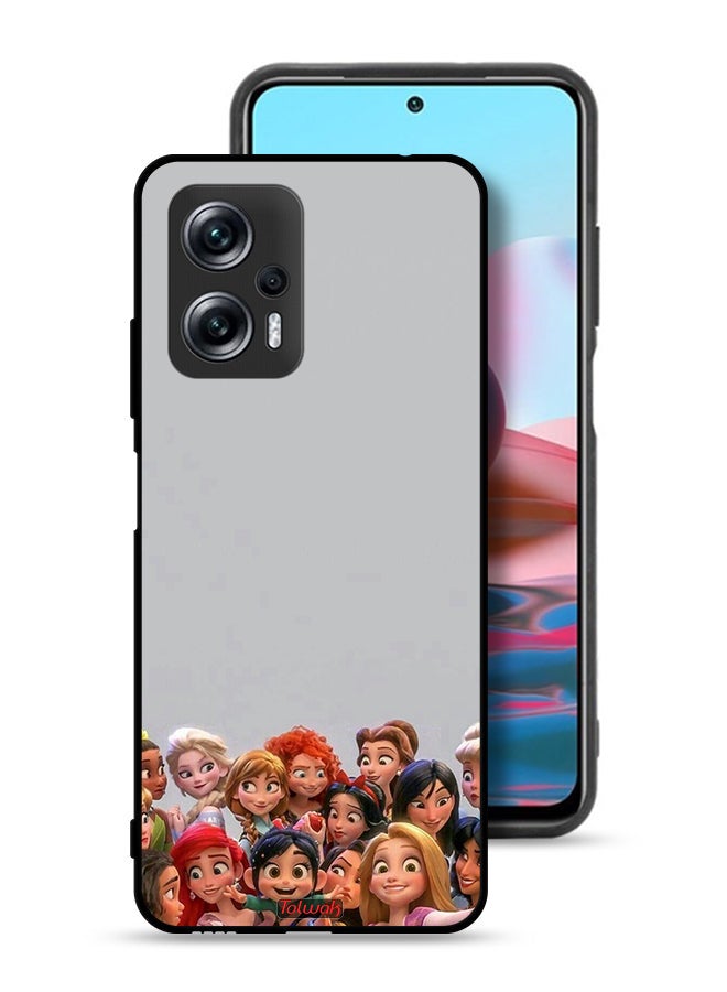 Tolwak Xiaomi Redmi Note 11T Pro 5G Protective Case Cover Friends Forever - Image 1