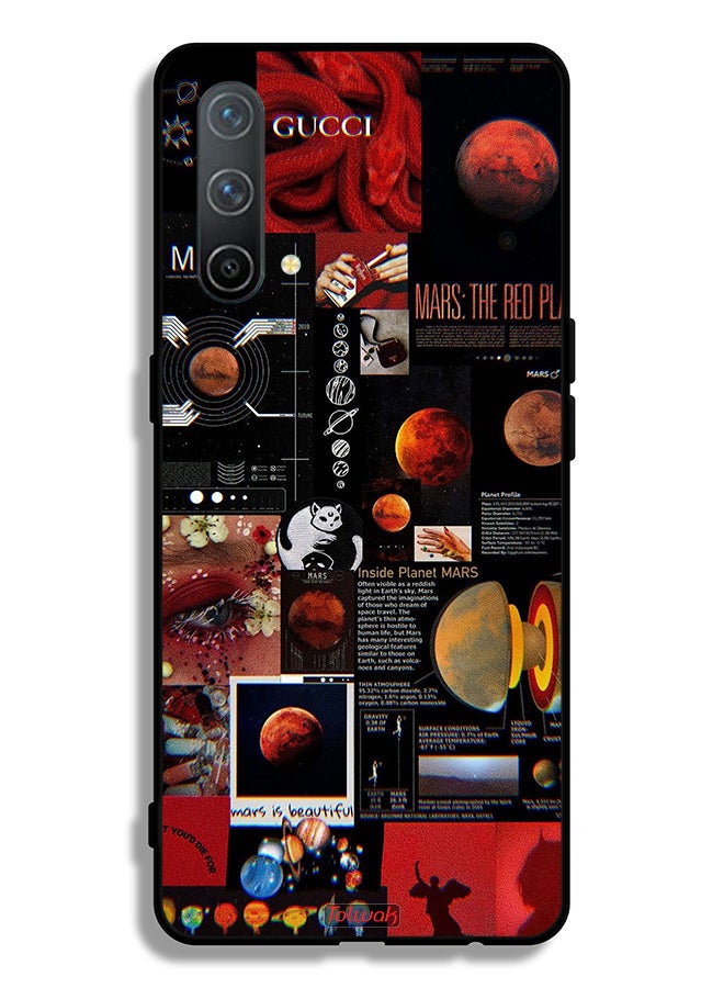 Tolwak OnePlus Nord CE 5G Protective Case Cover Mars Art - Image 2