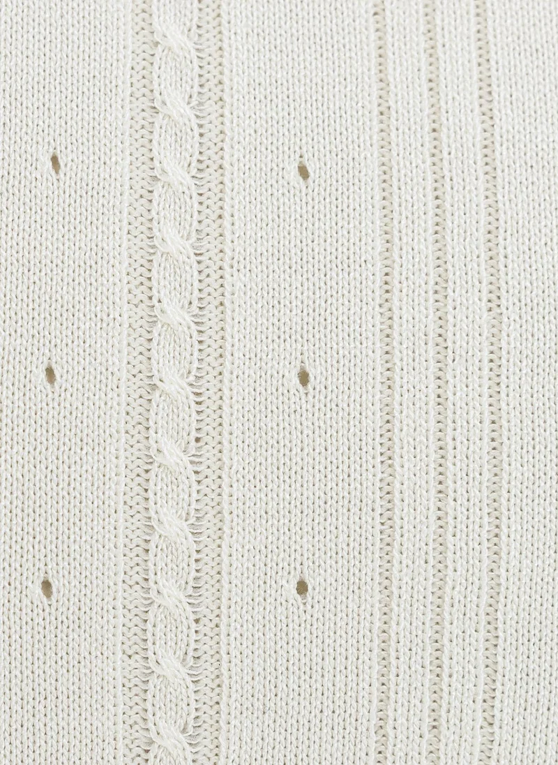 Lichi  Openwork knitted midi skirt for Women | Best Price UAE