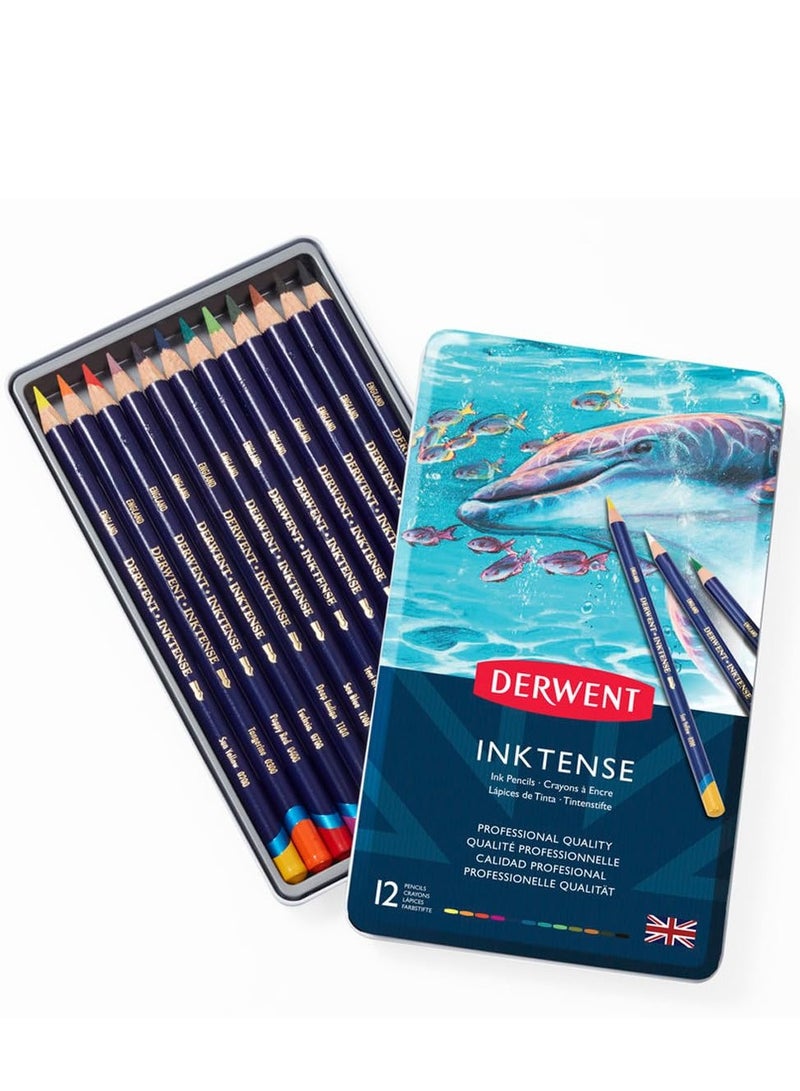 Inktense Ink Pencils 12 Count